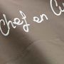 Voir la diapositive 3 : Paris Prix Tablier de Cuisine  Cuistot  84cm Taupe