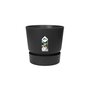 Voir la diapositive 6 : ELHO Pot de fleurs rond en plastique Ø 30 cm Elho Greenville Round noir pour jardin et balcon