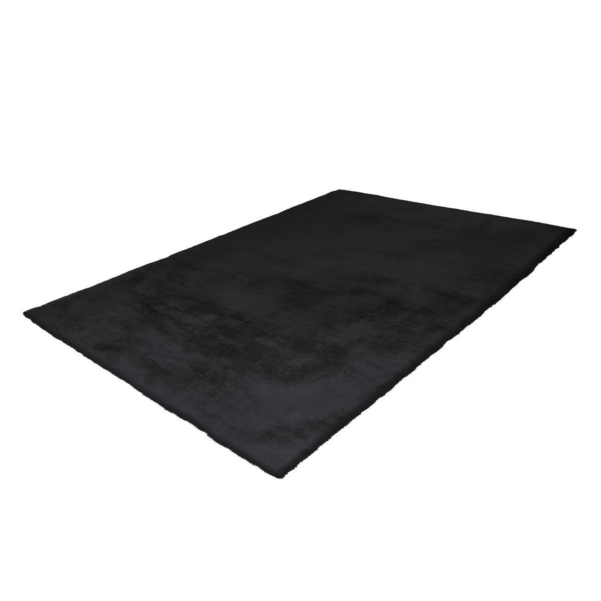 Voir la diapositive 4 : Paris Prix Tapis Tufté à la Main à Poils Longs  Rabbit  Anthracite
