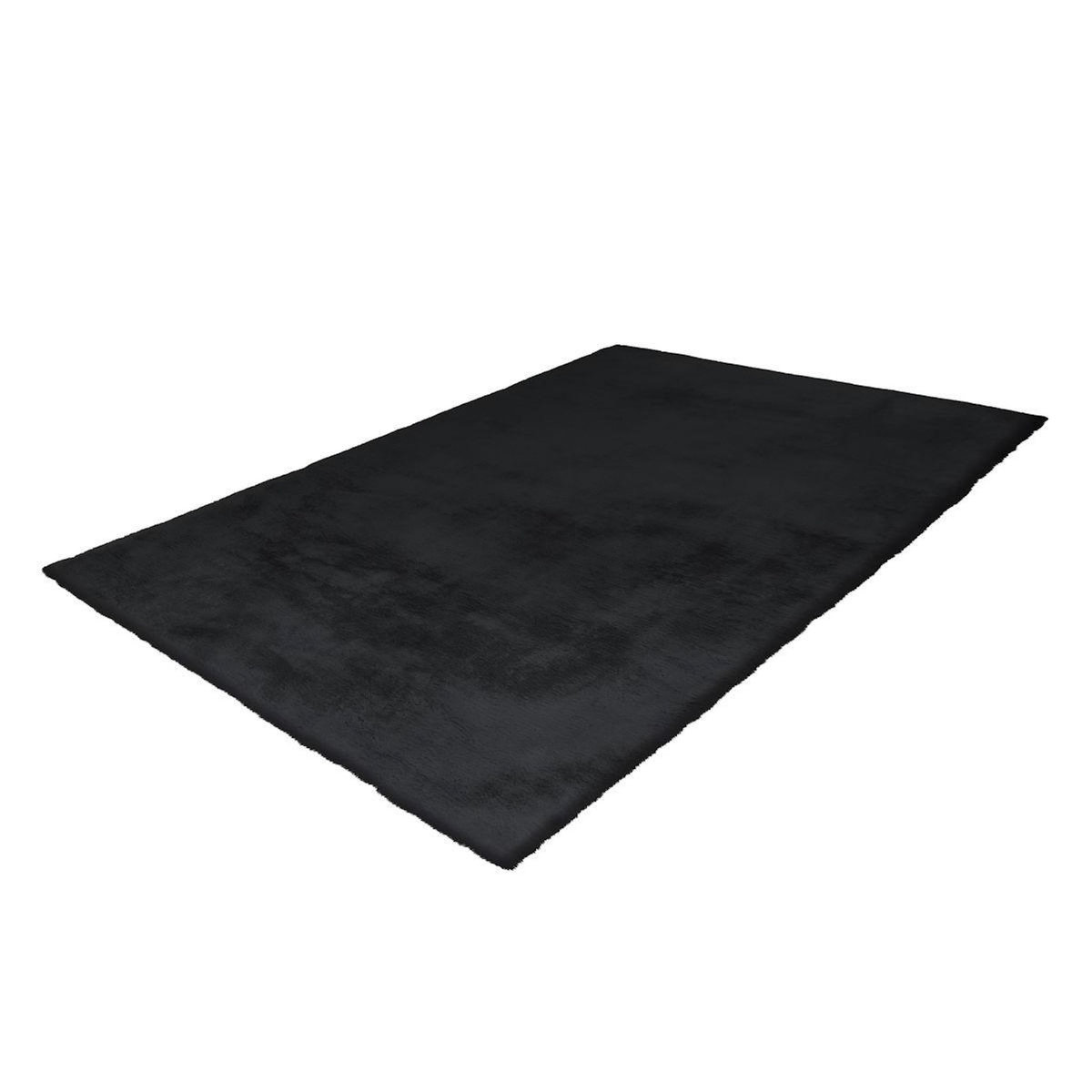 Paris Prix Tapis Tufté à la Main à Poils Longs  Rabbit  Anthracite