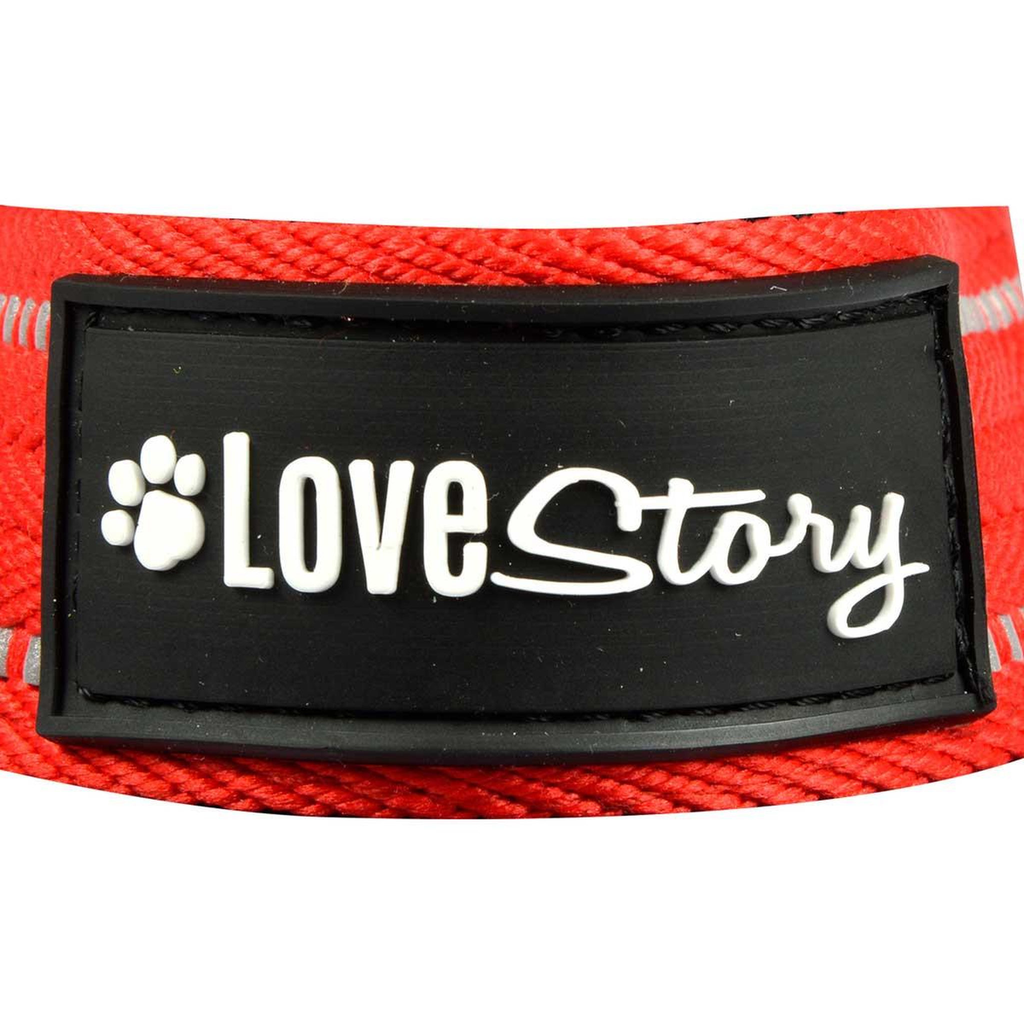 Voir la diapositive 3 : LOVE STORY Harnais norvégien  expert réglable  95cm rouge