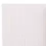 VIDAXL Cloture de jardin double face 110x500 cm Blanc