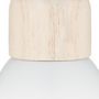 Voir la diapositive 2 : ATMOSPHERA Lampe Suspension Métal  Cloche  19cm Blanc