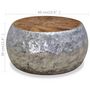 Voir la diapositive 6 : VIDAXL Table basse Aluminium Teck 60x60x30 cm