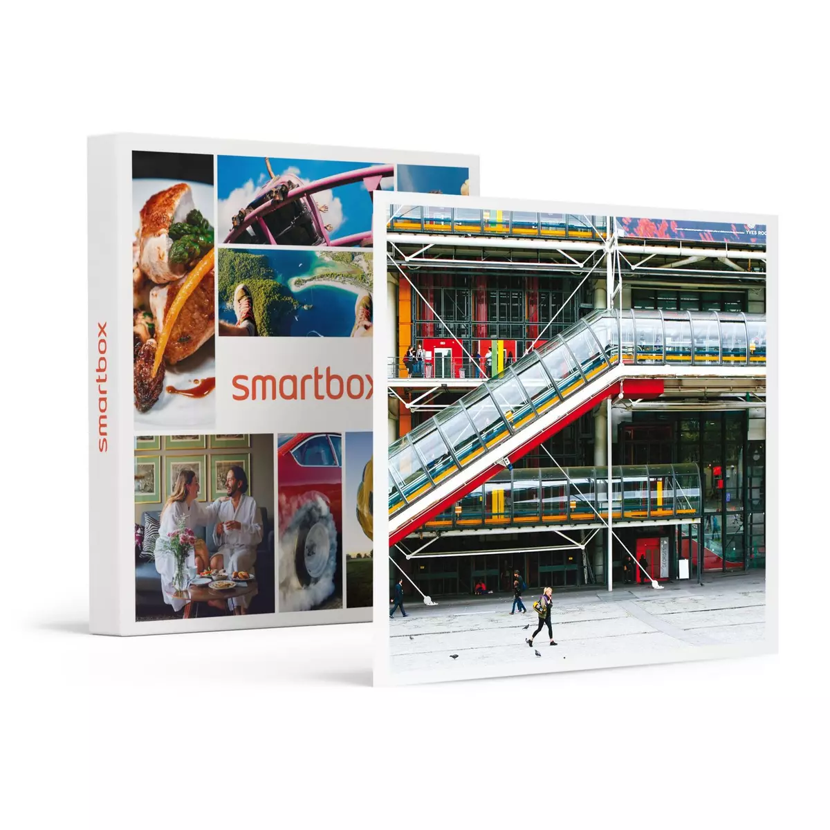 Smartbox Sortie culturelle à Paris : 3 entrées pour le Centre Pompidou - Coffret Cadeau Sport & Aventure