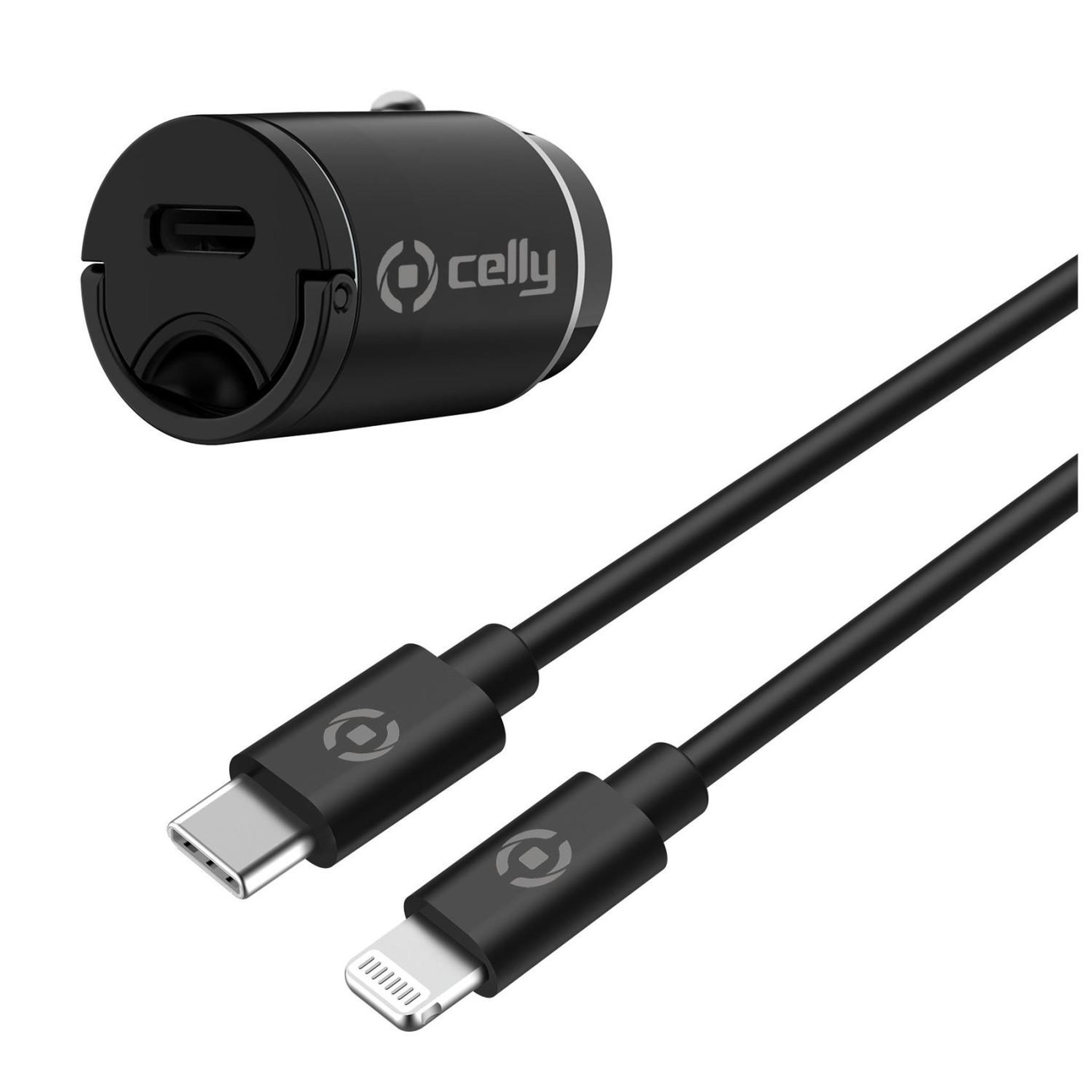 CELLY Celly CCMINILIGHT chargeur d'appareils mobiles Smartphone Noir Allume-cigare Auto