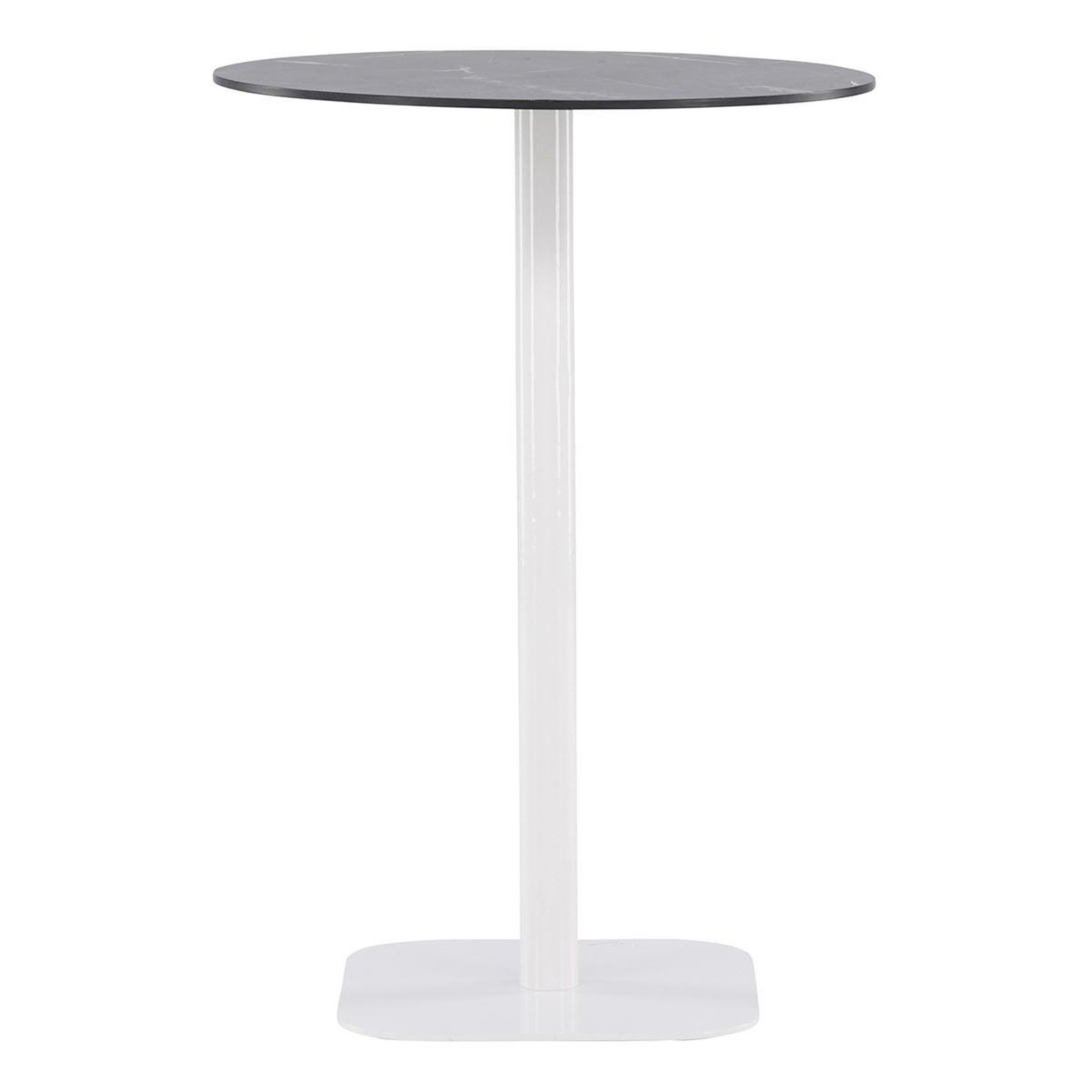 Paris Prix Table de bar de jardin  milano  100cm gris & blanc
