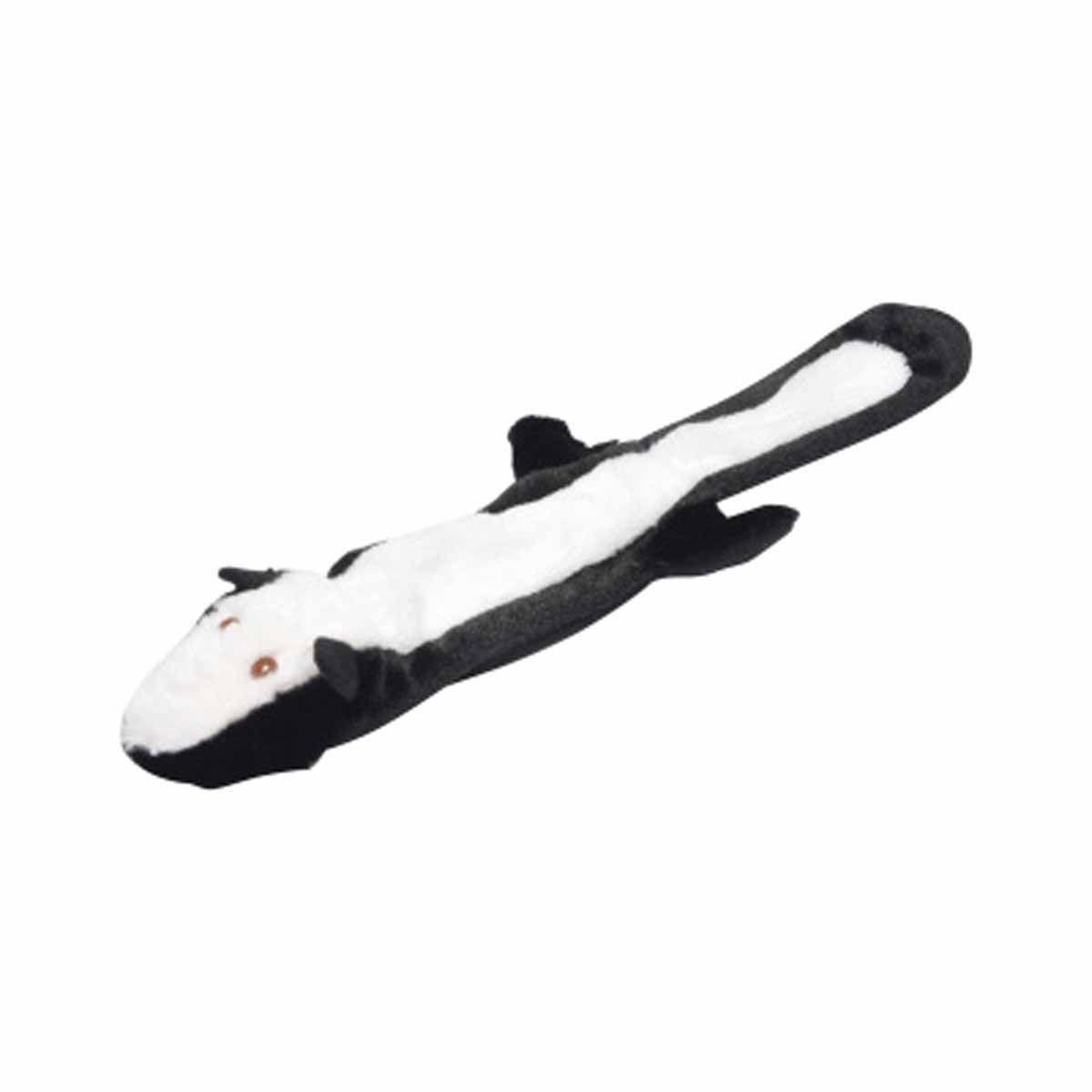 HOMEA Peluche pour Chien  Putois  48cm Noir & Blanc