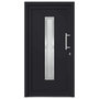 Voir la diapositive 3 : VIDAXL Porte d'entree Anthracite 98x208 cm
