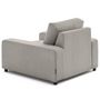 Voir la diapositive 3 : LISA DESIGN Pivoine - fauteuil en velours côtelé