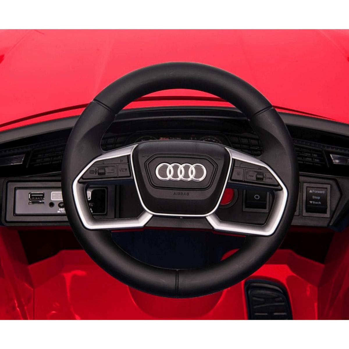 MILLY MALLY Voiture electrique Audi E-Tron Sportback 4x4 Rouge