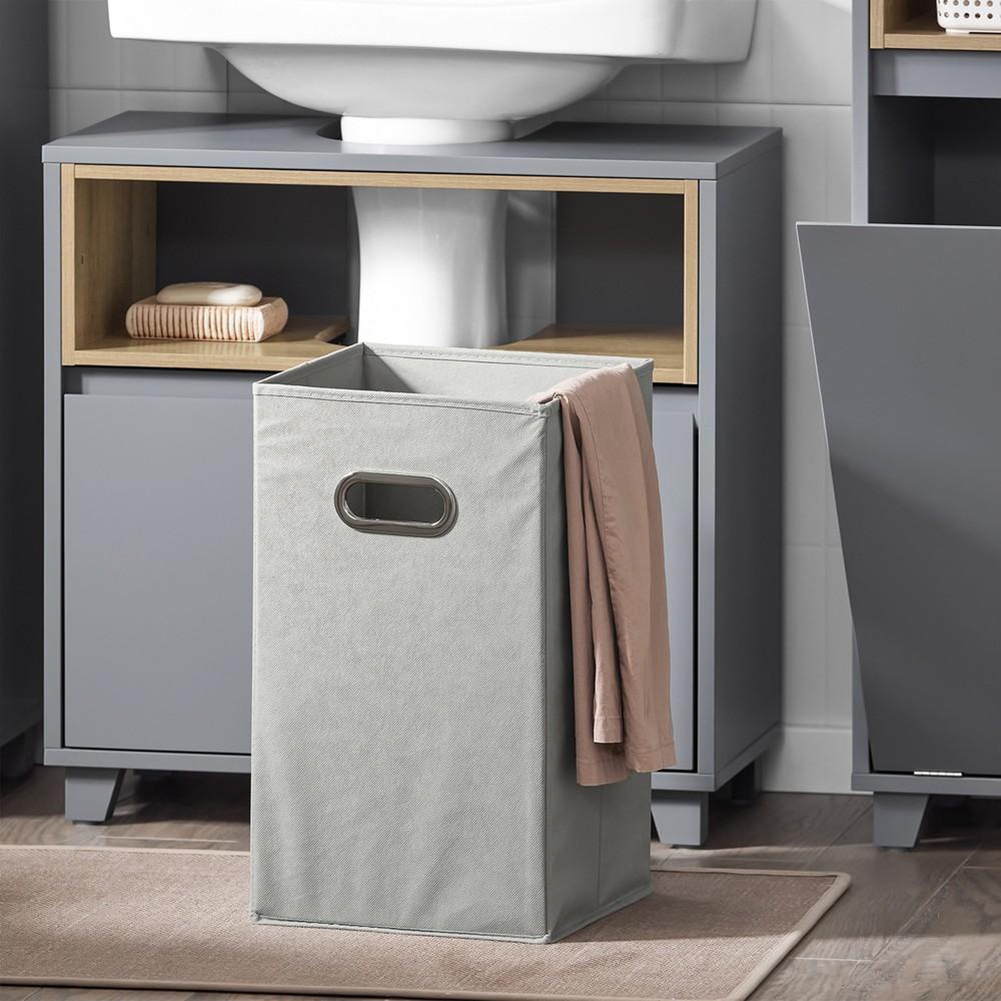 Voir la diapositive 4 : SOBUY SoBuy - Colonne De Salle De Bain à une porte - Moderne - BZR146