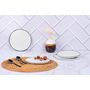 Voir la diapositive 2 : BJORN Assiette PURE Ø16,5cm - 4 pièces - Blanc Neige