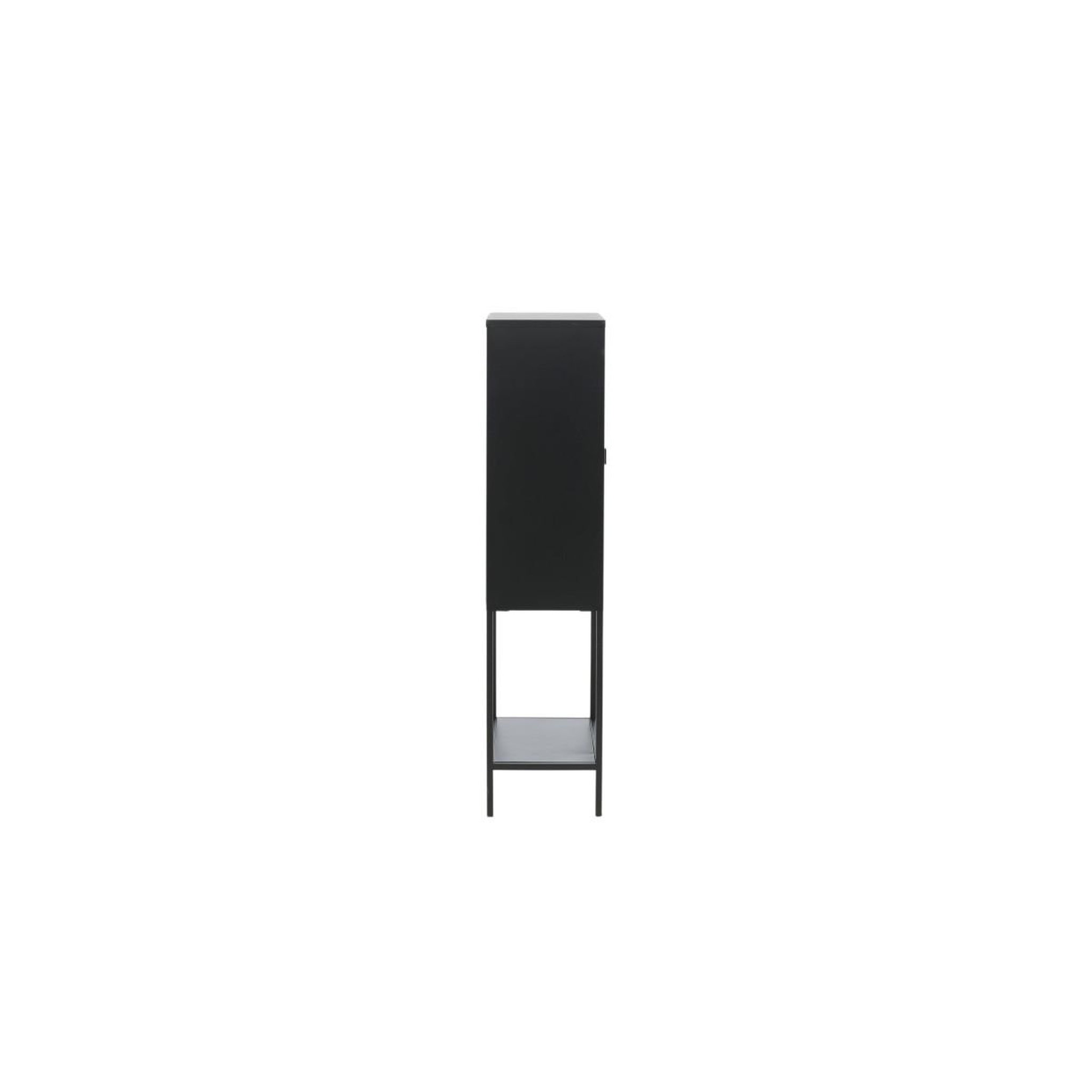 Voir la diapositive 4 : Paris Prix Vitrine 2 portes en verre  misha  150cm noir
