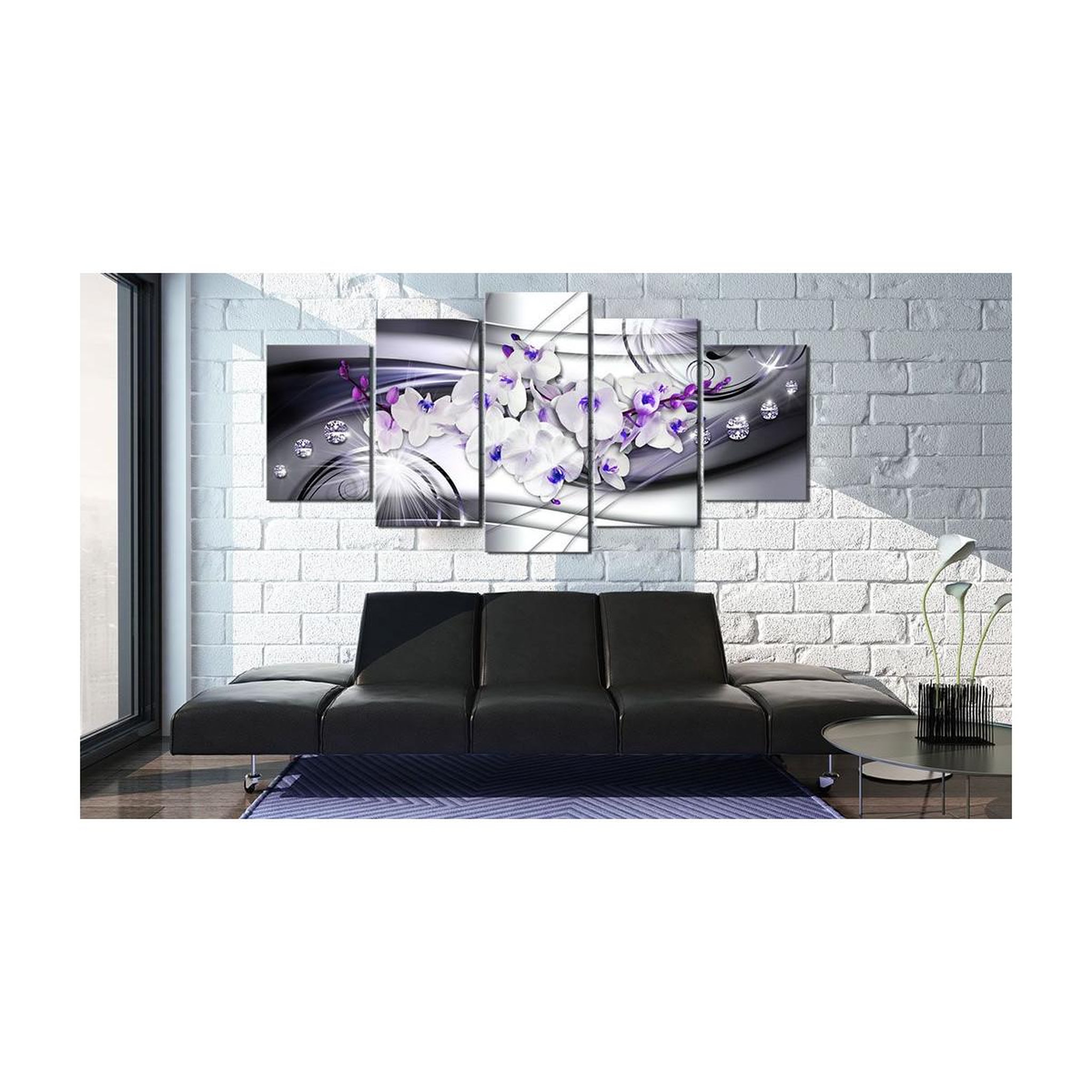 Voir la diapositive 2 : Paris Prix Tableau imprimé  coolness of orchid