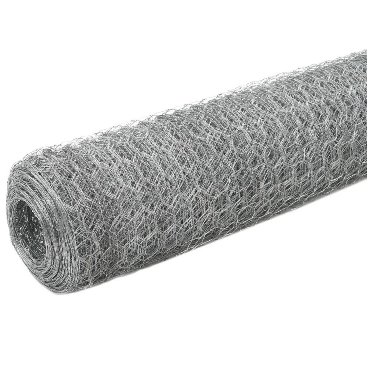 VIDAXL Grillage pour voliere Acier galvanise 25x1,5 m Argente