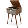 Voir la diapositive 5 : VICTROLA Platine vinyle VTA-835 Pieds Noyer