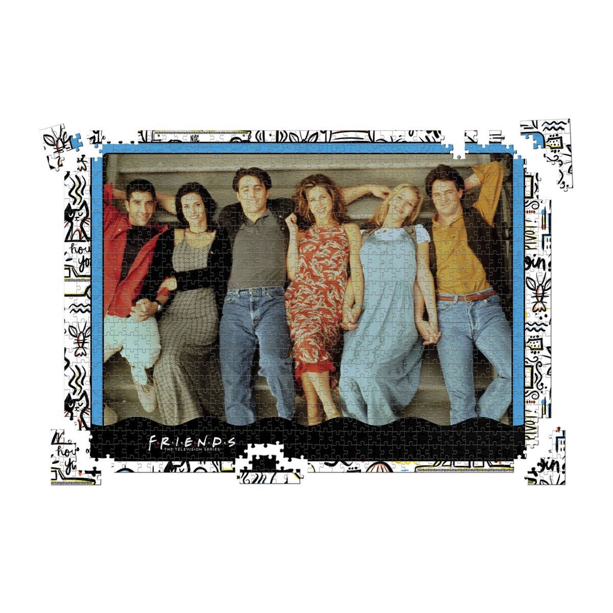  WINNING MOVES Puzzle 1000 pièces Friends perron