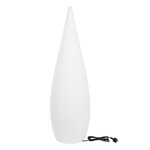 Lumisky Lampadaire ext filaire CLASSY Blanc Polyéthylène H120CM