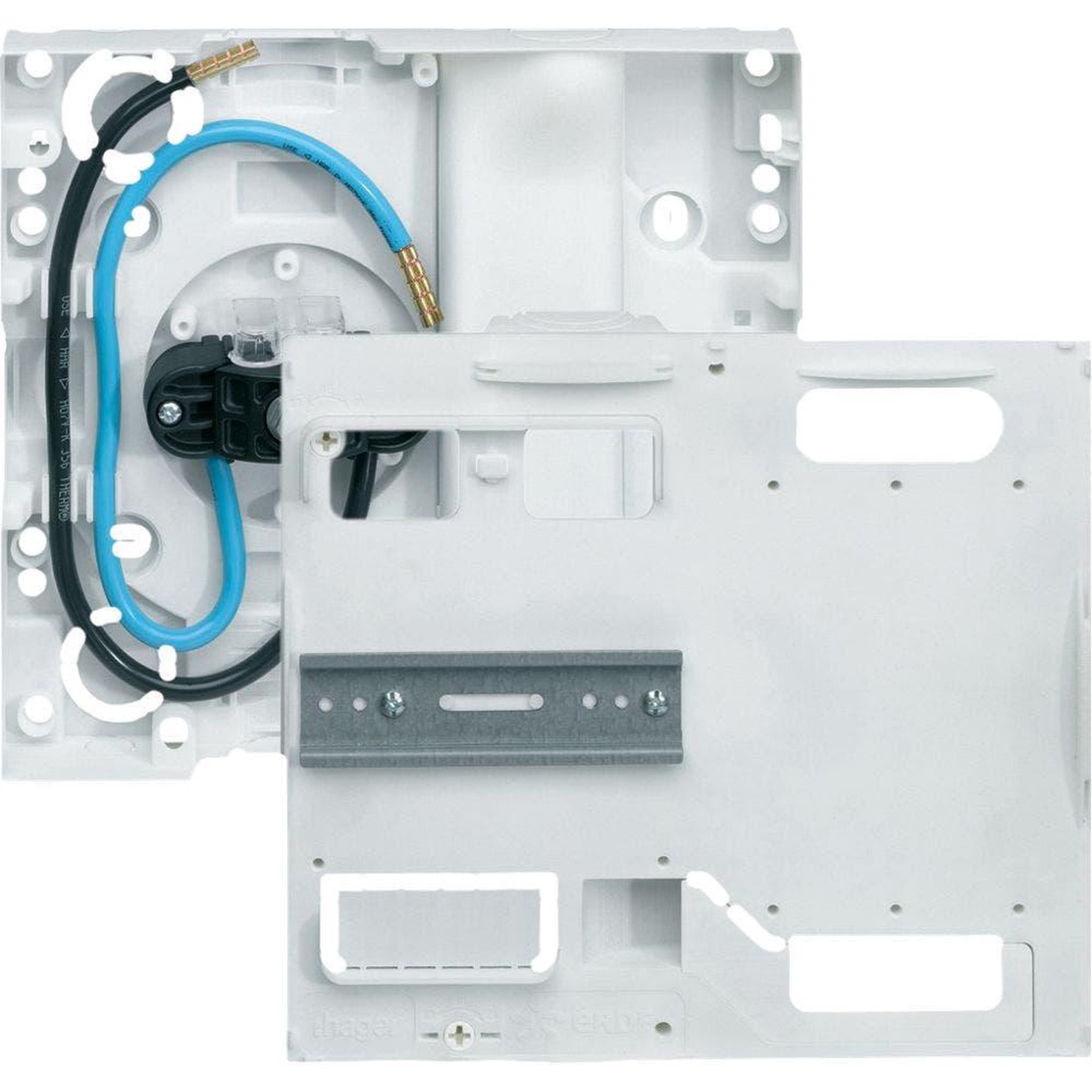 HAGER Panneau de contrôle pour cbe ou linky prof.45mm pour coffret gamma13