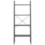 Voir la diapositive 3 : VIDAXL Etagere sur pied 4 niveaux Noir 56x35x140 cm