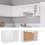 Voir la diapositive 2 : VIDAXL Armoire suspendue Blanc brillant 60x31x40 cm Bois d'ingenierie