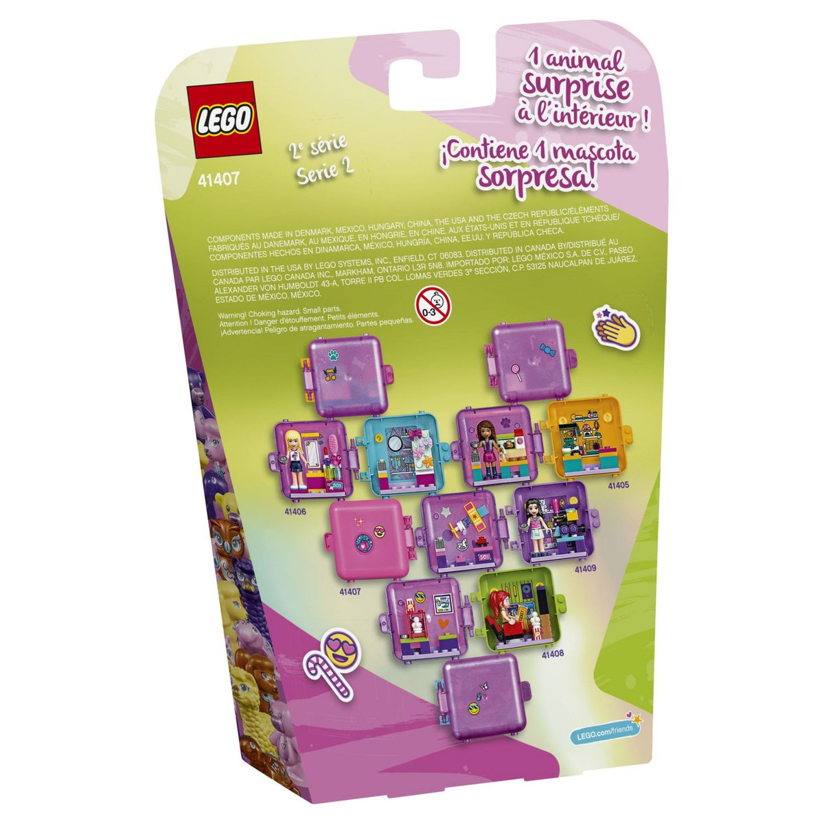 LEGO Friends 41407 - Le Cube de Jeu Shopping d'Olivia