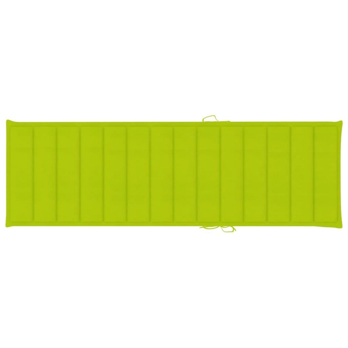 VIDAXL Chaise longue de jardin avec table et coussin Pin impregne