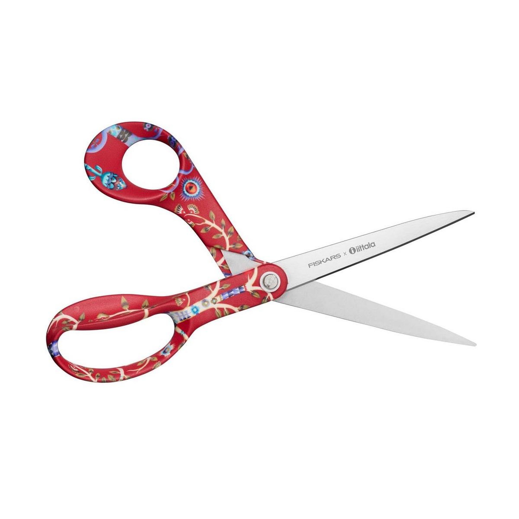 Fiskars Ciseaux multi-usages droitier 21cm rouge - 1071491