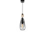Voir la diapositive 3 : MAISON PAVANE Suspension en bois et métal 4 lampes-Clotilde