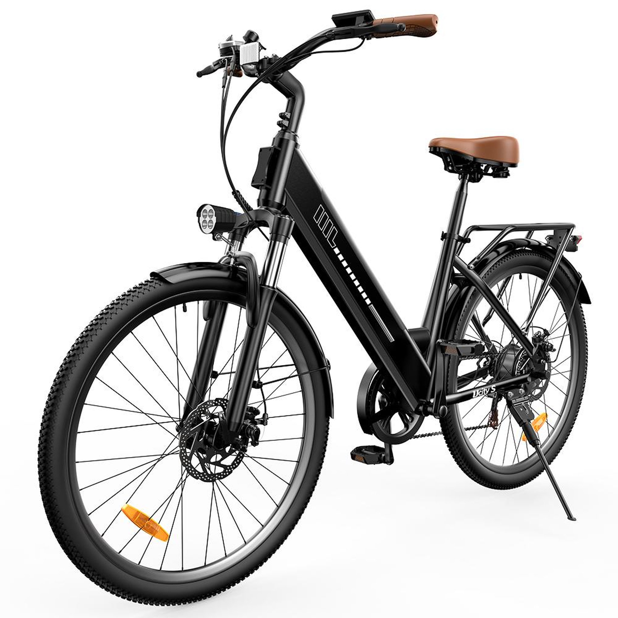ISCOOTER Vélo électrique iScooter Ucitys, batterie 36 V 13 Ah, 26 pouces, idéal pour la ville, application intelligente. Coloris disponibles : Blanc, Noir
