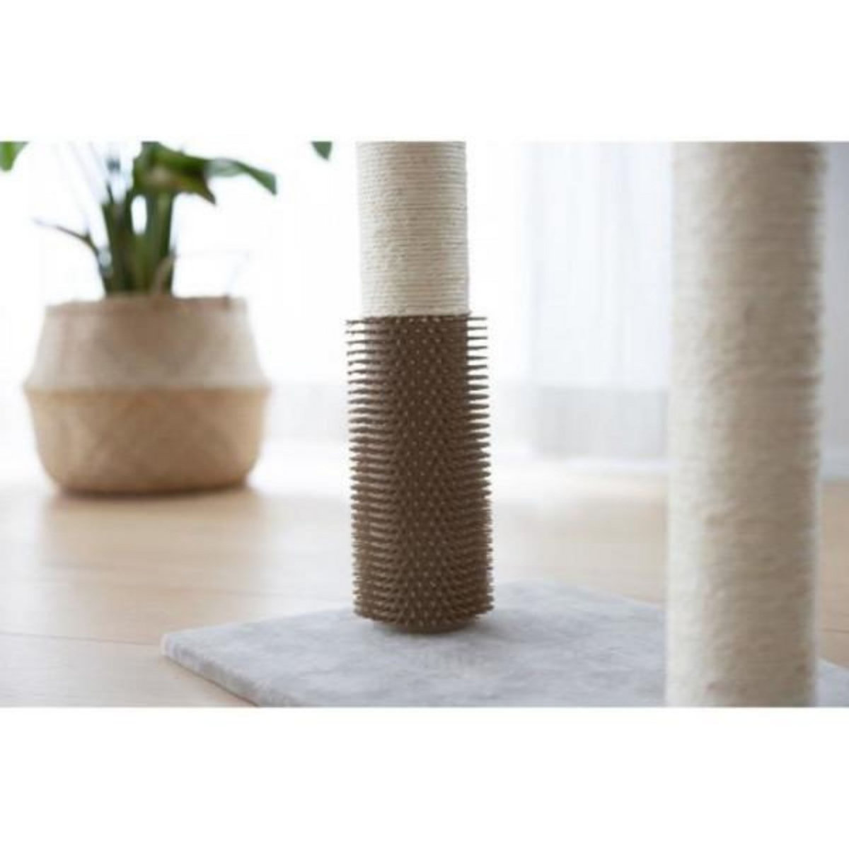 KERBL KERBL - Arbre a chat Ambiance Taupe- 49x35x56 cm - Taupe - Sisal