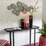 Paris Prix Vase Design  Bord Céramique  35cm Rouge & Noir