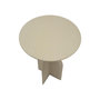 Voir la diapositive 3 : Paris Prix Table d'Appoint Design  Dune  58cm Crème