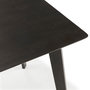 Voir la diapositive 4 : VS VENTA-STOCK Table à manger Pomago 80x80 cm Couleur Noir