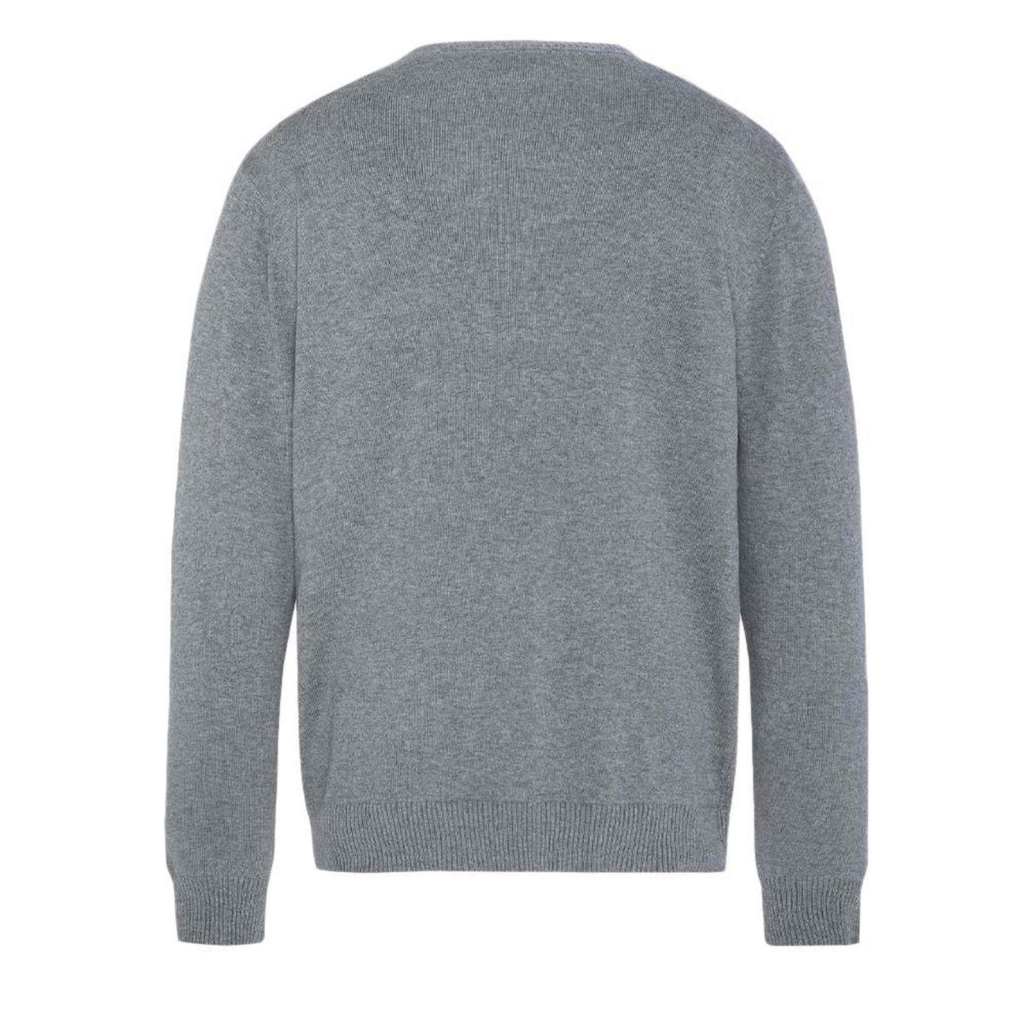 Voir la diapositive 2 : Schott Pull Gris Homme Schott Basic Fin Ras