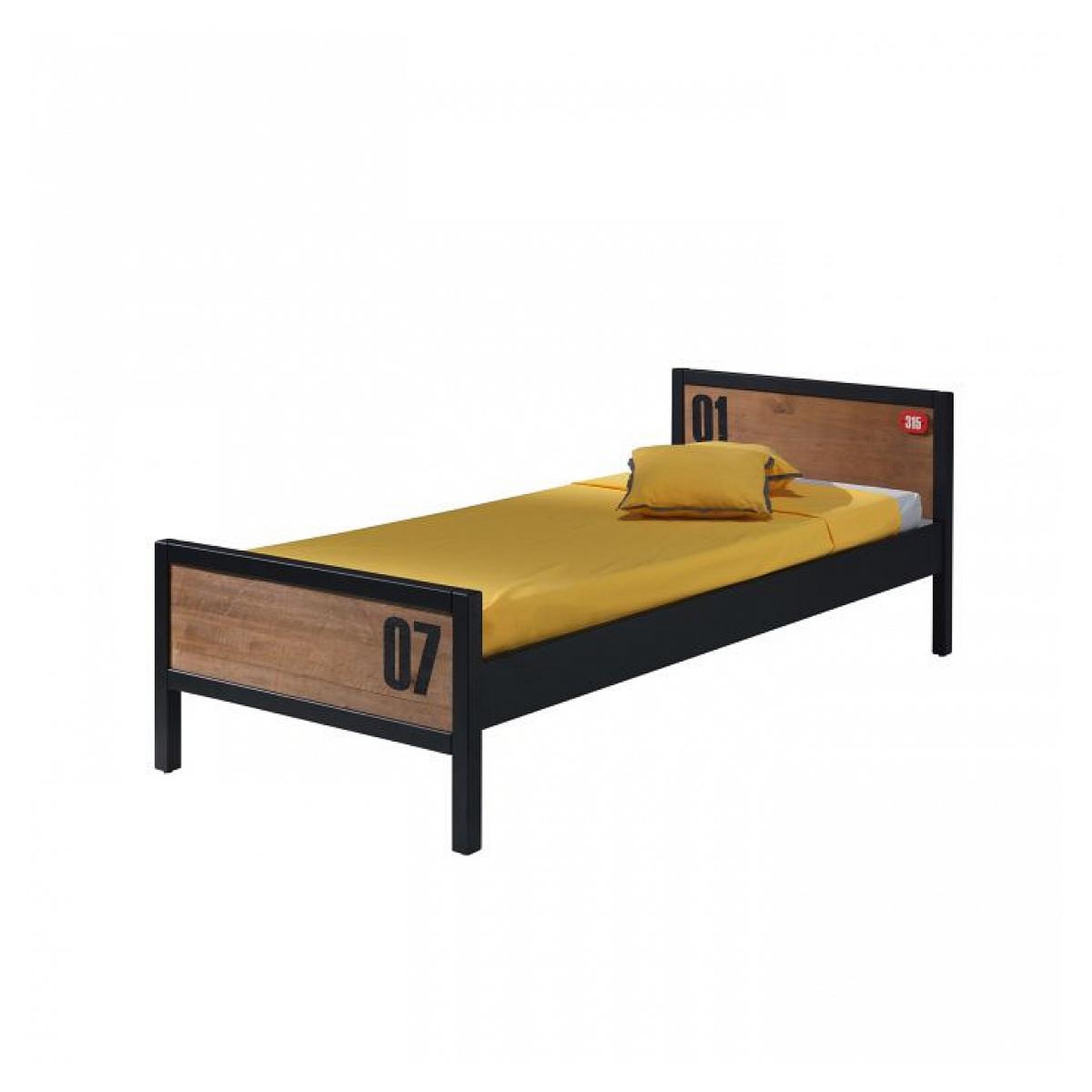 Voir la diapositive 3 : Vipack Ensemble de Meubles Alex : Lit Gigogne, Bureau et Rangement Pratique