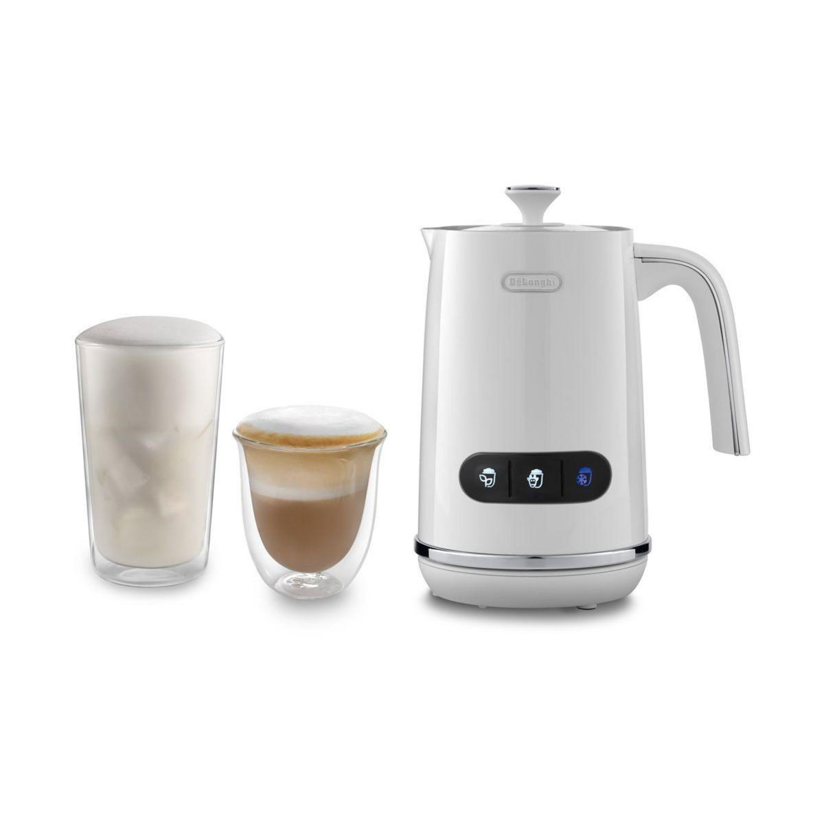 DELONGHI Mousseur à lait LatteMix Métal EMF3.W