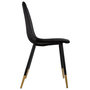 Voir la diapositive 4 : ATMOSPHERA Lot de 4 Chaises design velours Tyka