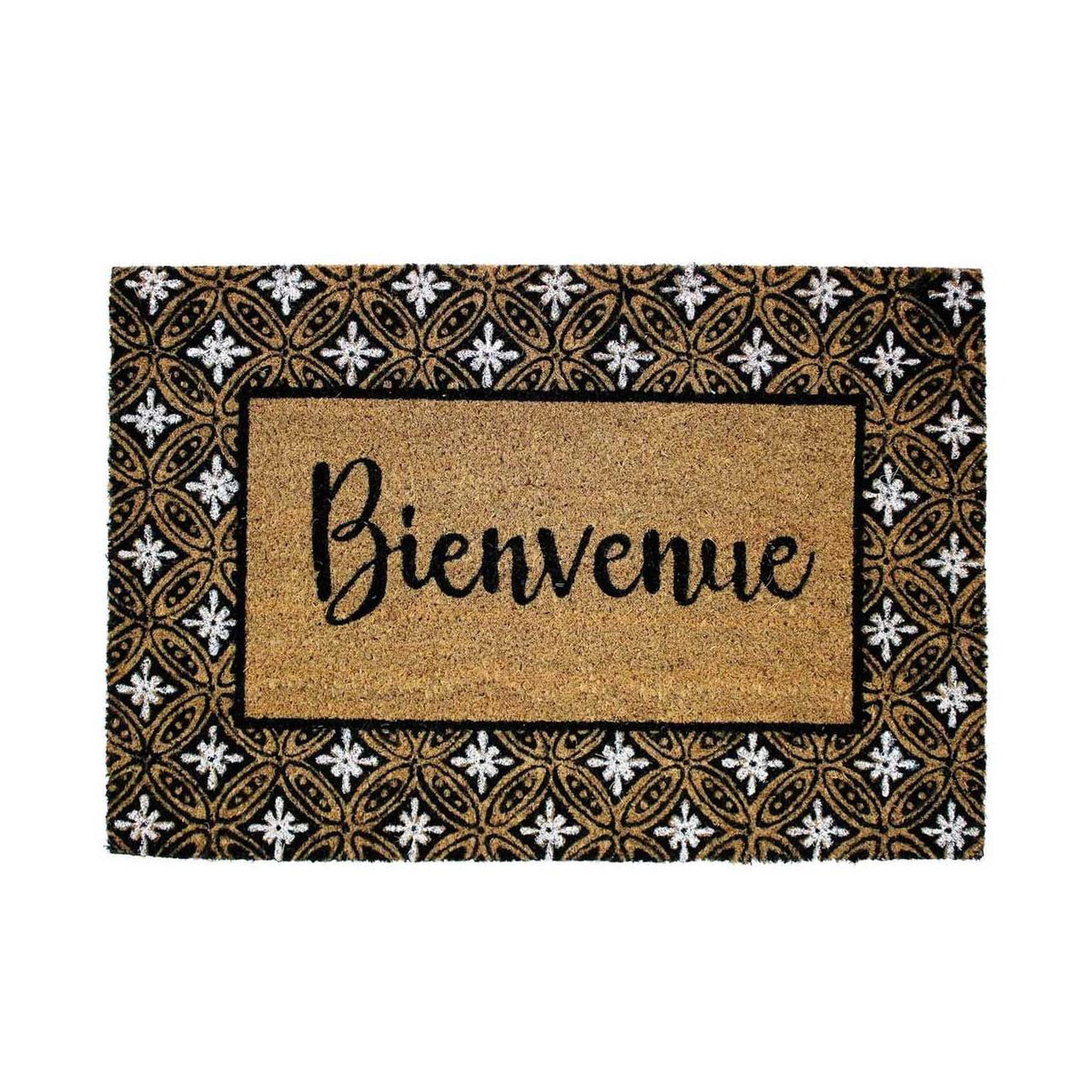 Douceur d'Intérieur Paillasson rectangulaire  grandiosa  40x60cm naturel