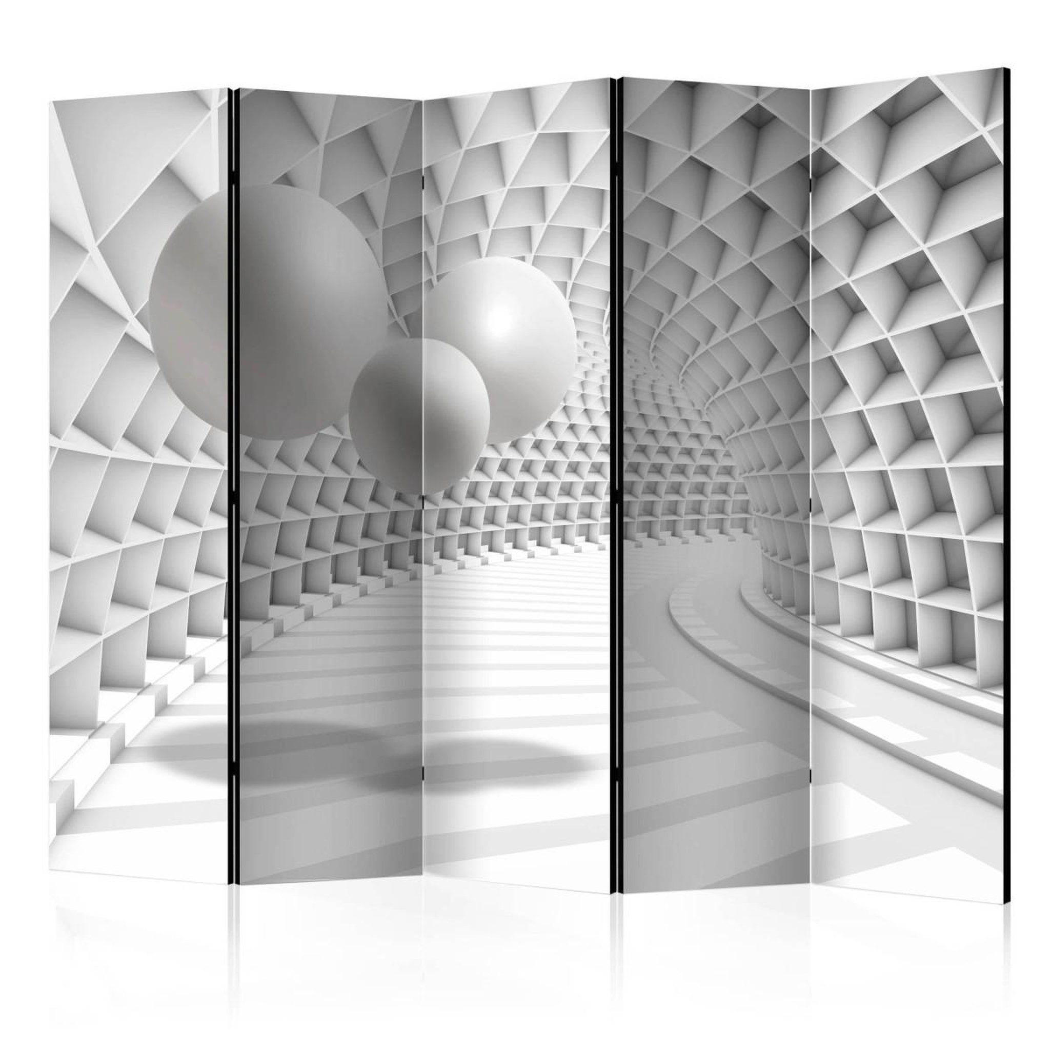 Paris Prix Paravent 5 volets  abstract tunnel  172x225cm