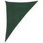 Voir la diapositive 2 : VIDAXL Voile d'ombrage 160 g/m^2 Vert fonce 4x5x6,8 m PEHD