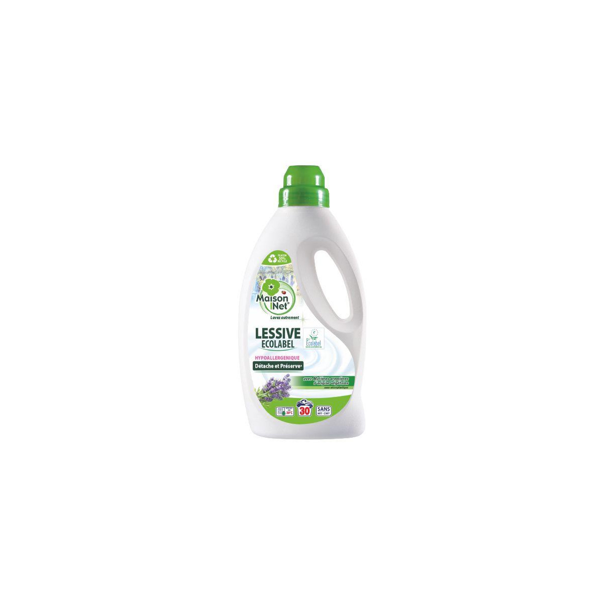 MAISON NET Lessive Lessive Ecolabel Lavande 1.5L