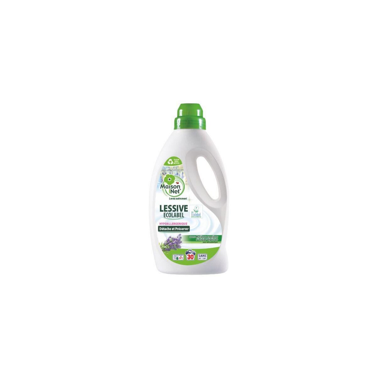 MAISON NET Lessive Lessive Ecolabel Lavande 1.5L