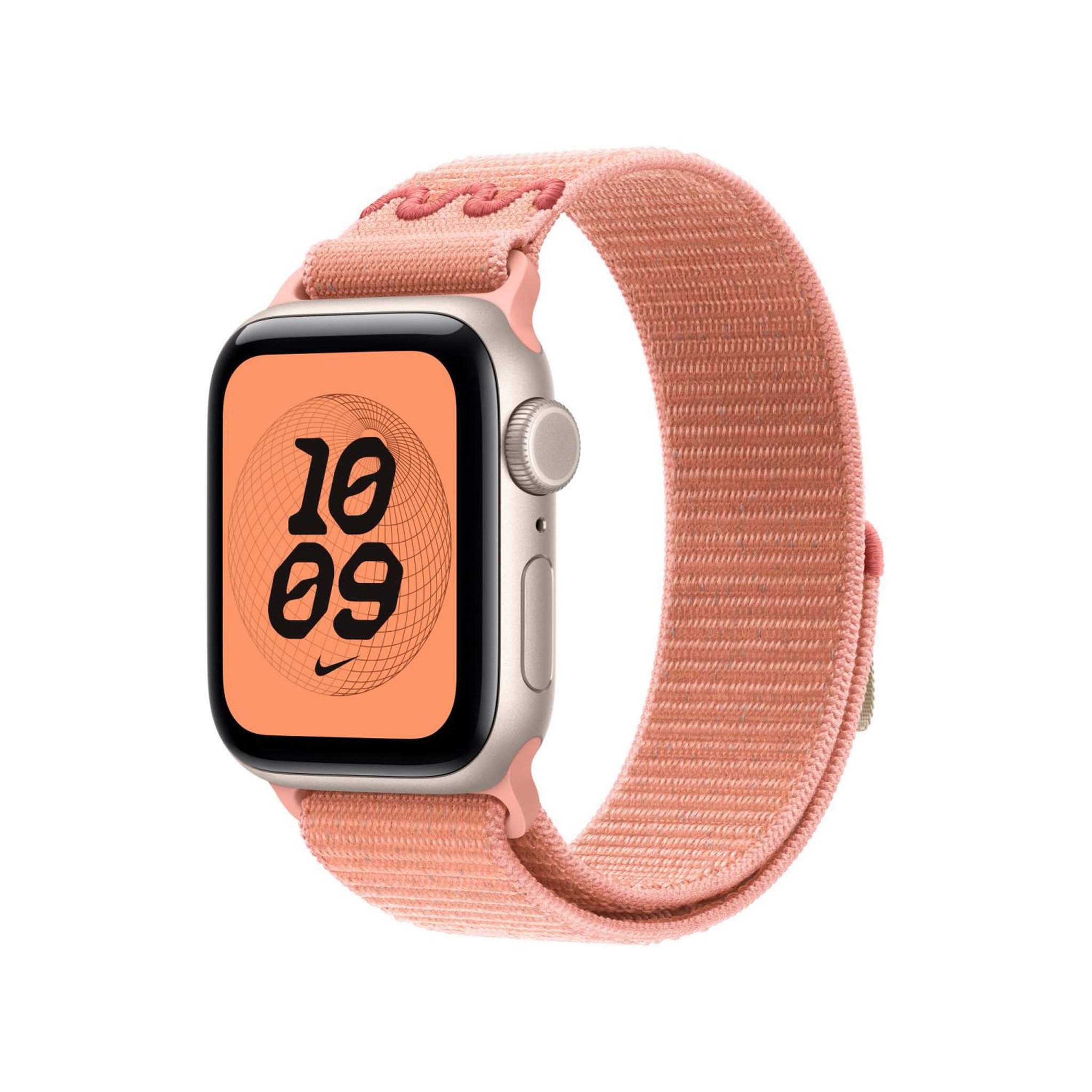Voir la diapositive 3 : APPLE Apple nike sport loop bande rose nylon, polyester recyclé, spandex