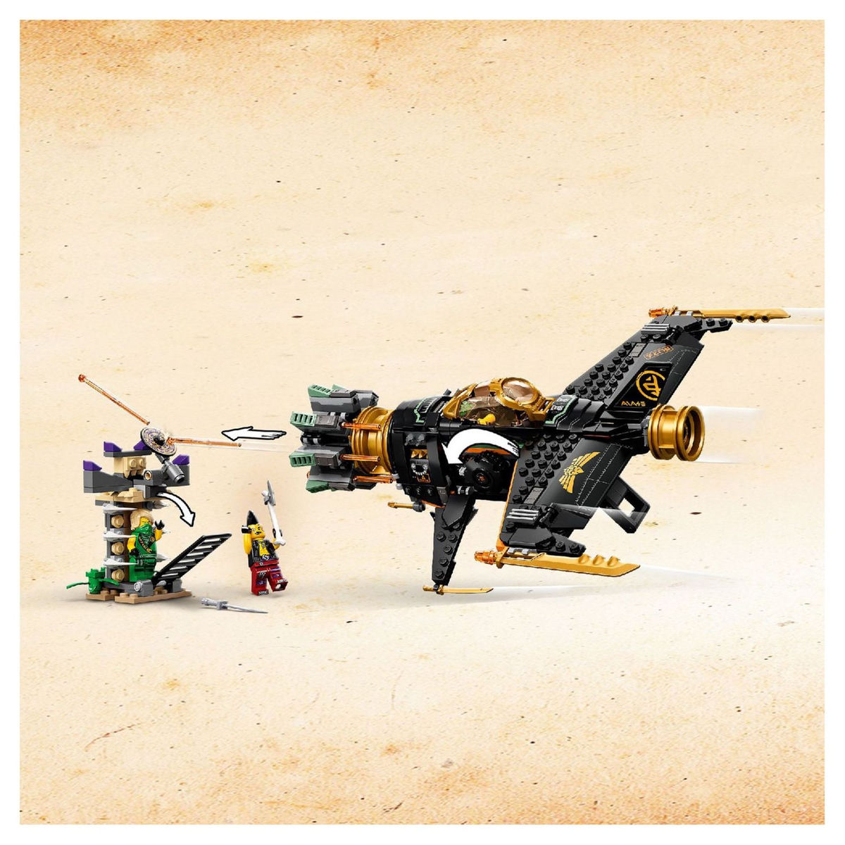 LEGO Ninjago 71736 Le jet multi-missiles