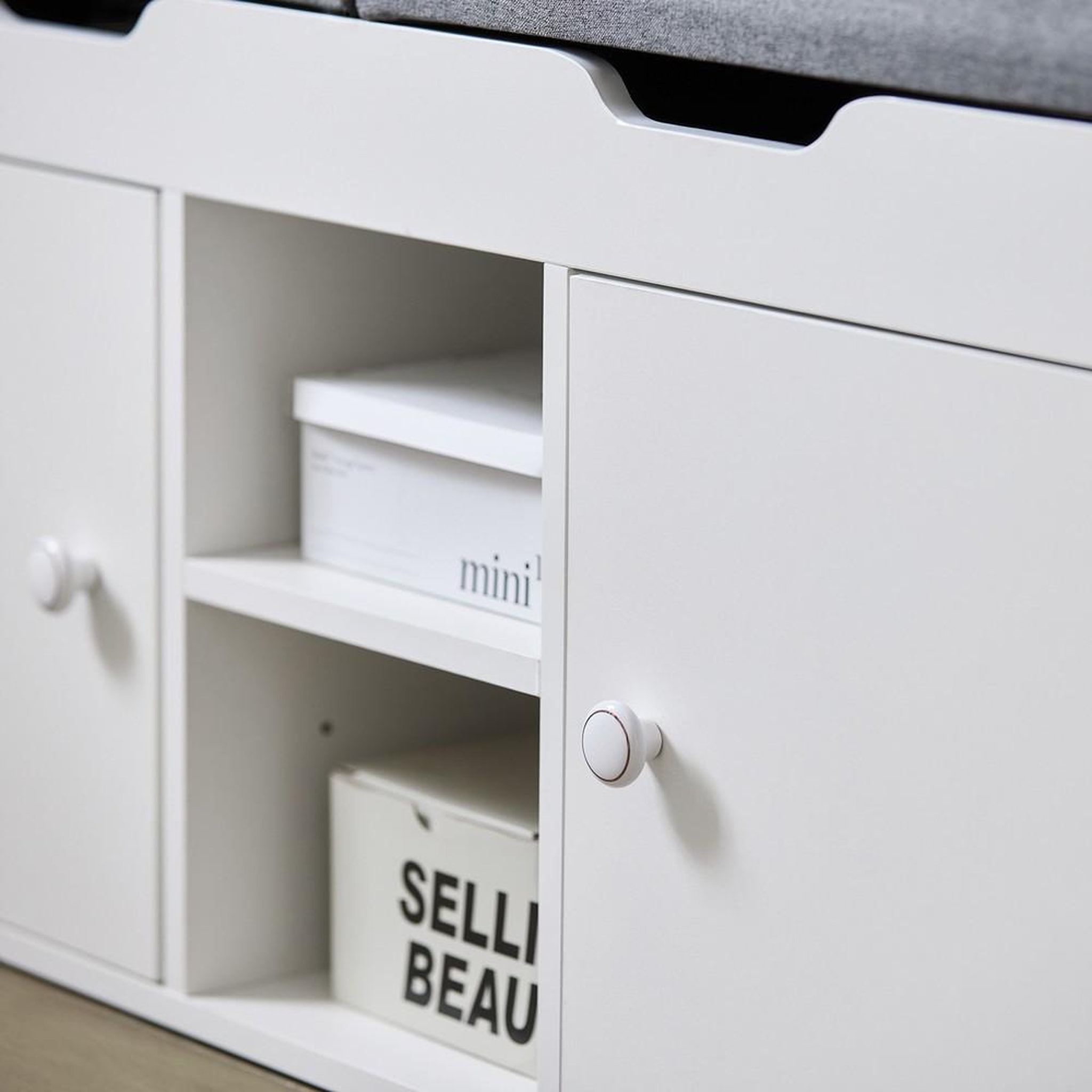 Voir la diapositive 6 : SOBUY SoBuy - Banc de rangement à chaussures avec 2 tiroirs - Moderne - FSR96