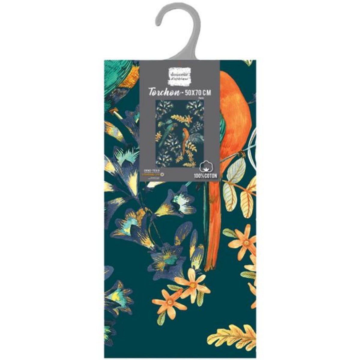 Paris Prix Torchon de Cuisine Imprimé  Panis  50x70cm Bleu