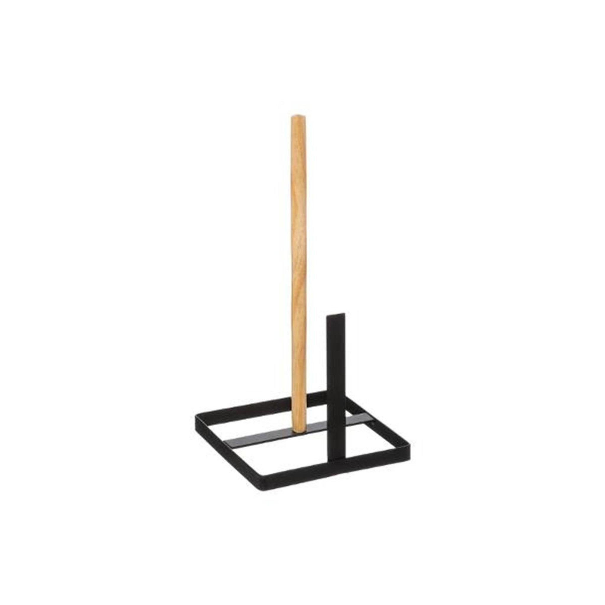 FIVE Porte essuie tout  blackwood  30cm noir & naturel