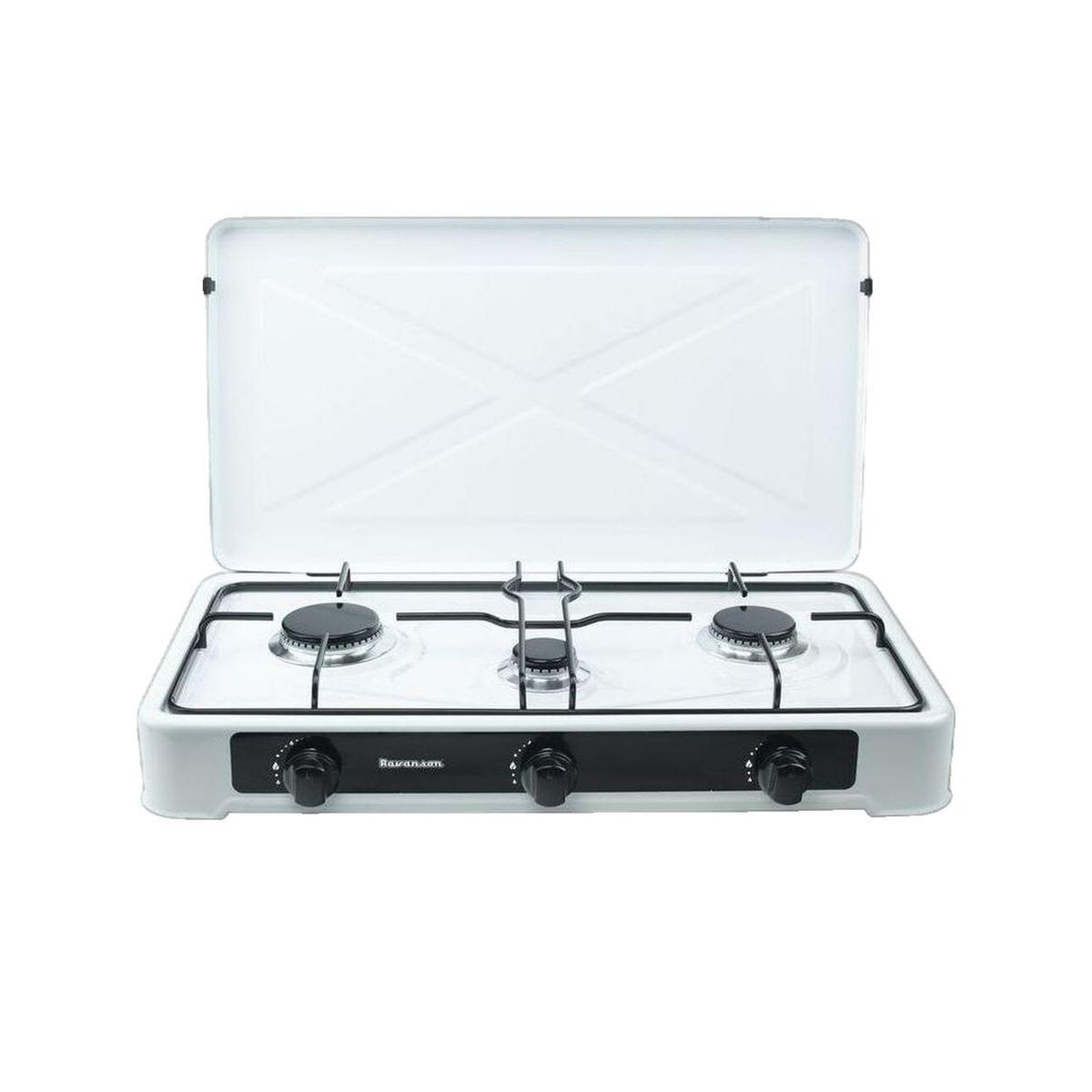 Voir la diapositive 3 : VANS plaque de cuisson gaz k-03t 60cm 3 foyers